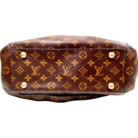 489845AL (S6) Louis Vuitton Crossbody Bag Montaigne MM Brown Monogram - Picture 3 of 11